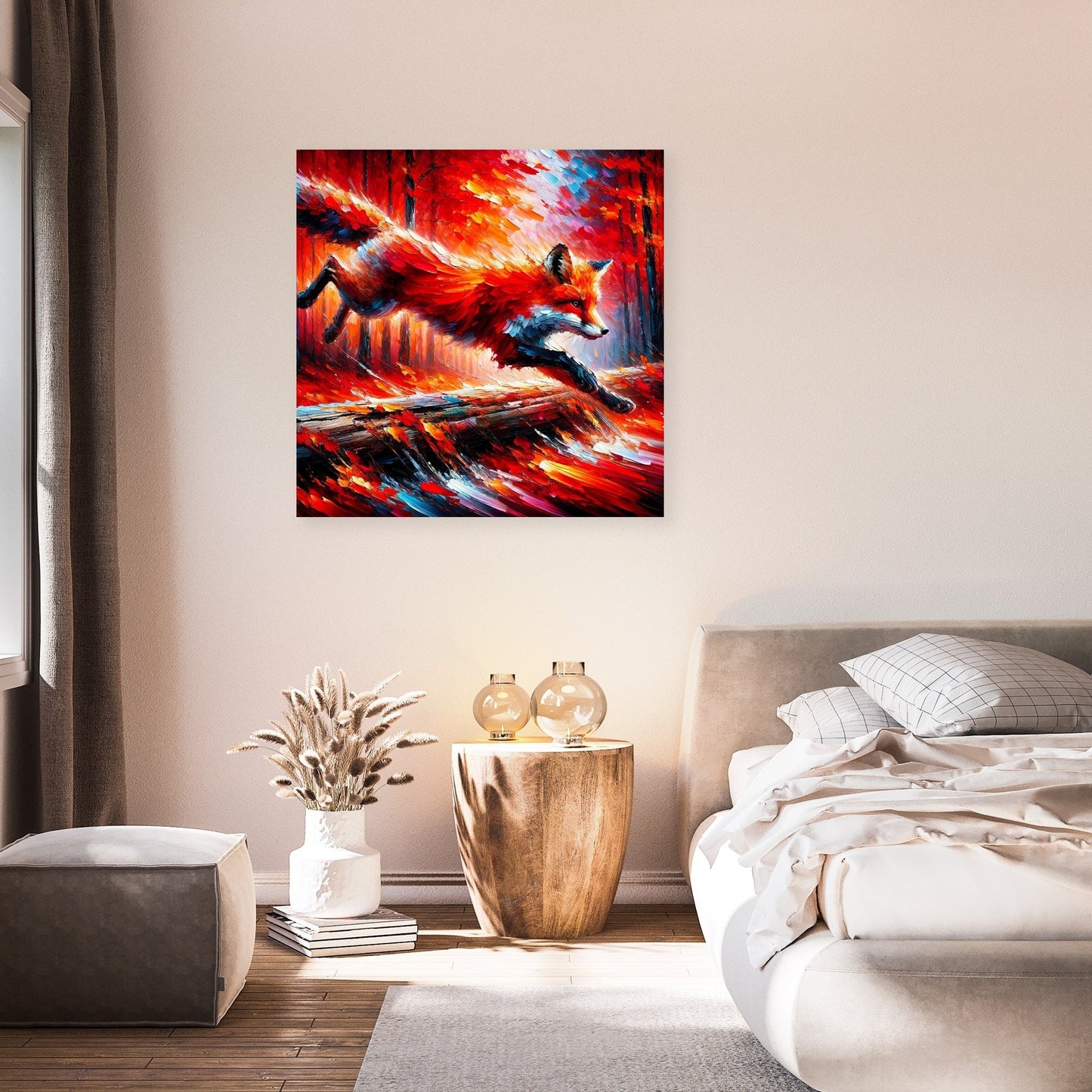 Autumn Leap Canvas
