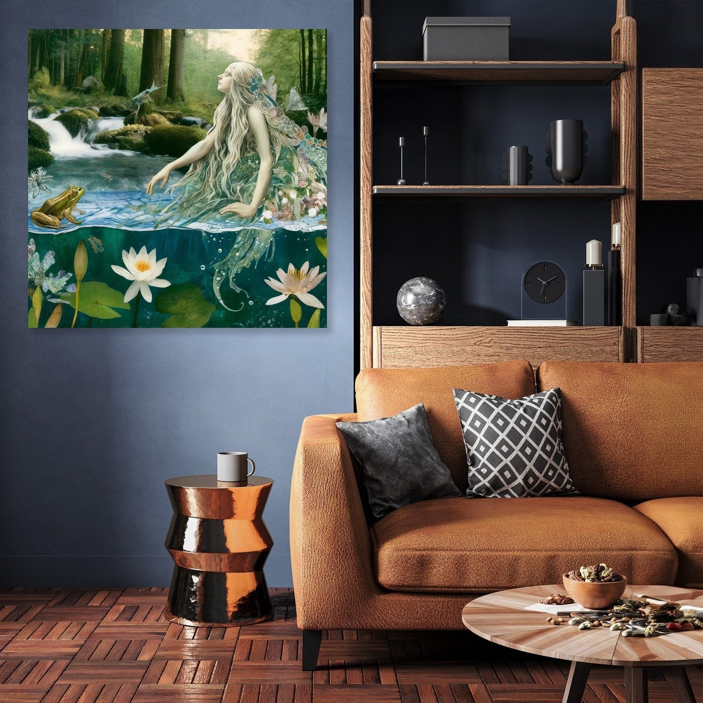 Forest Stream Undine Canvas