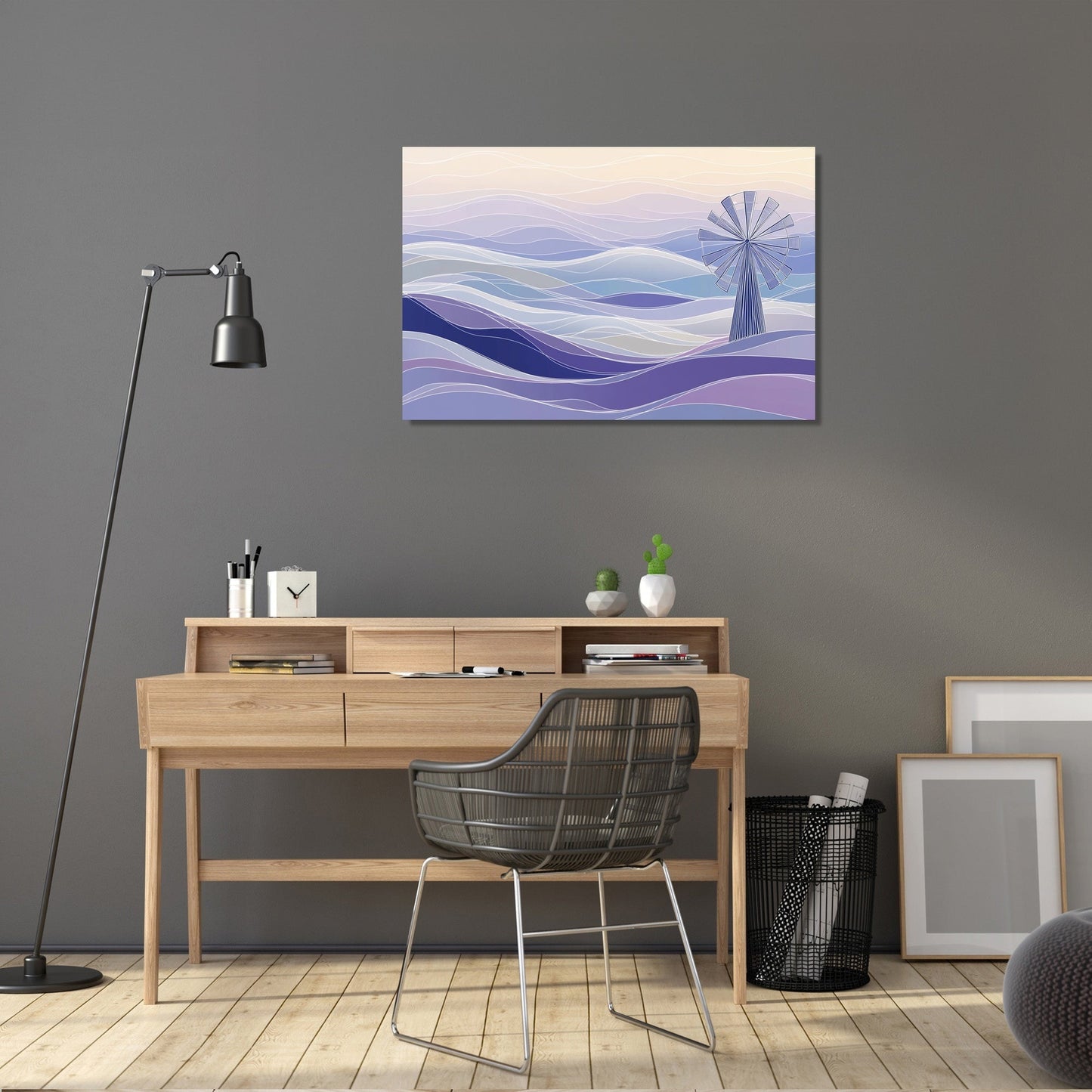 Windmill Harmony Canvas