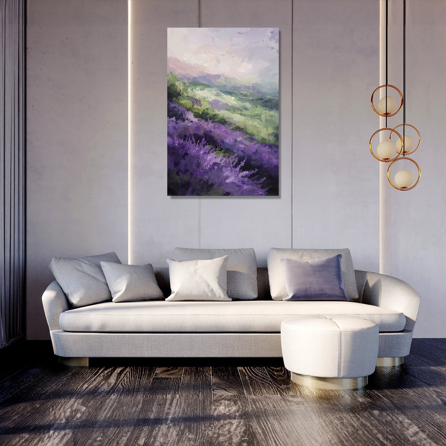 Lavender Fields Canvas