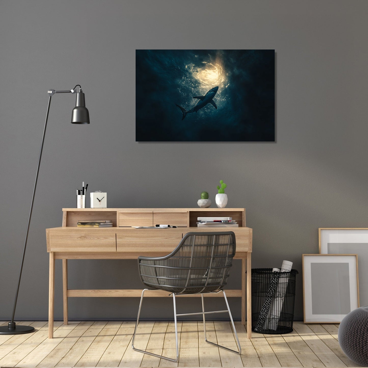 Sunset Predator Canvas