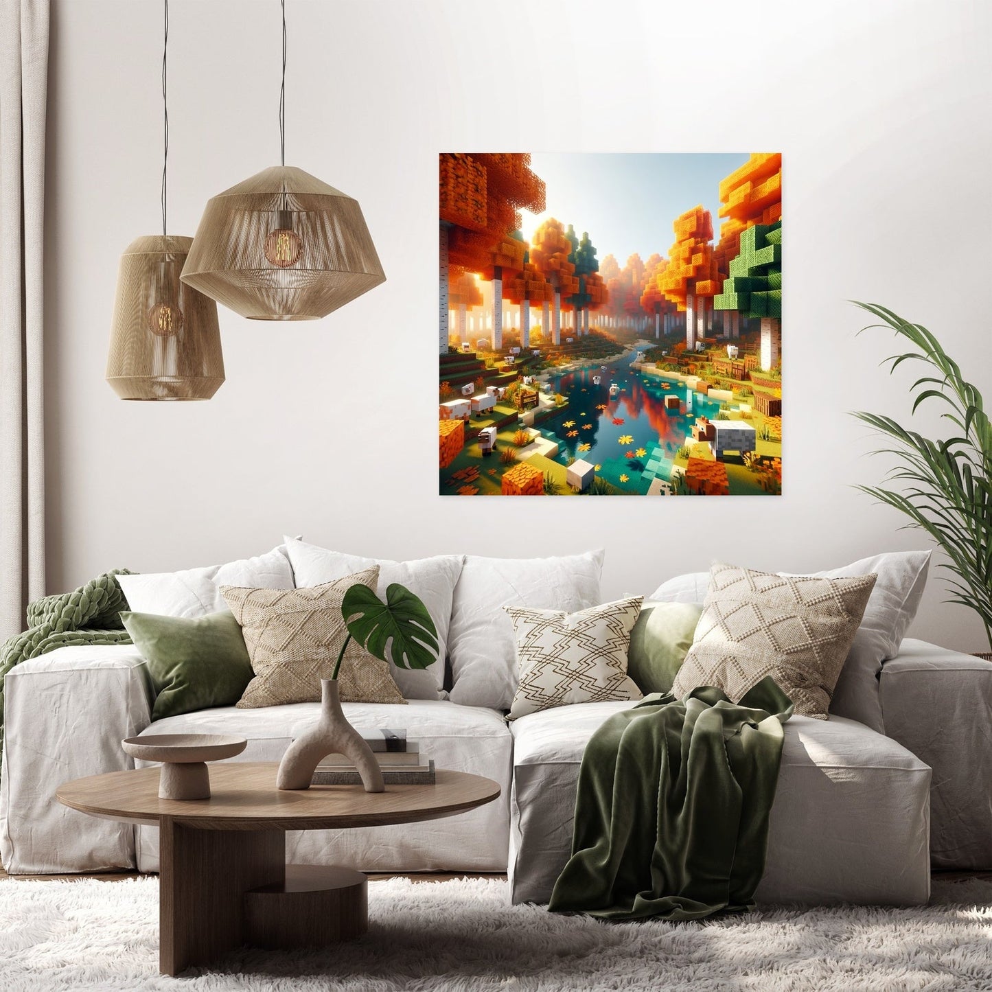 Autumn Reflections Canvas
