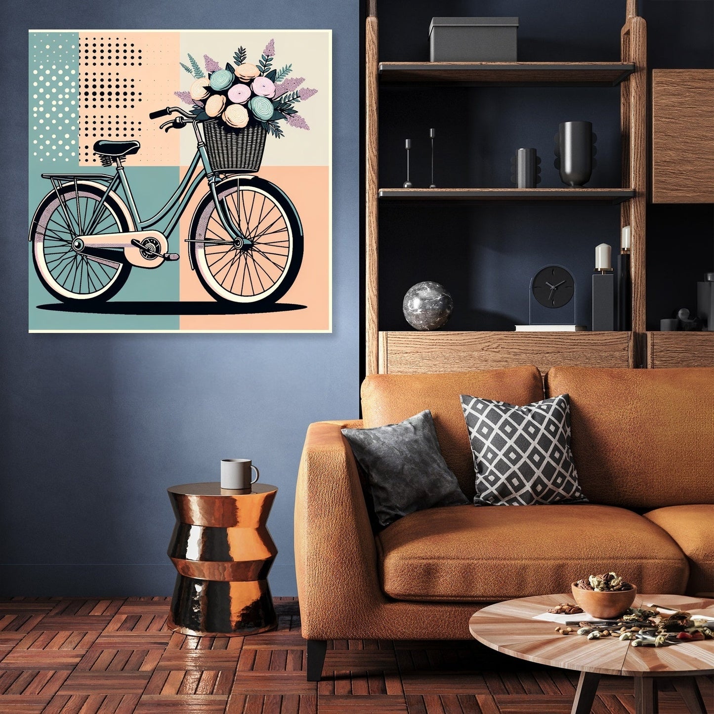 Floral Ride Canvas