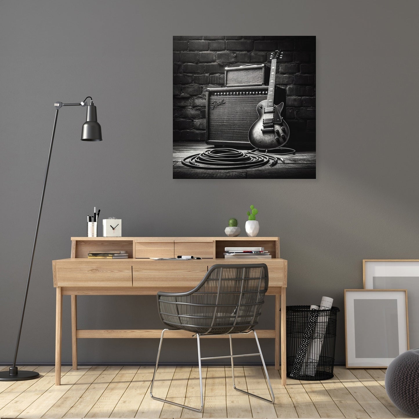 Electric Echoes Canvas