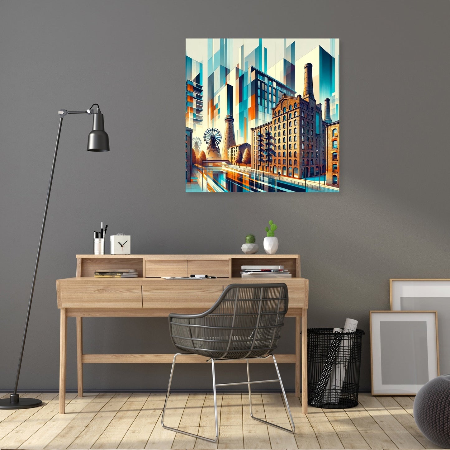 Manchester Ancoats Evolution Canvas