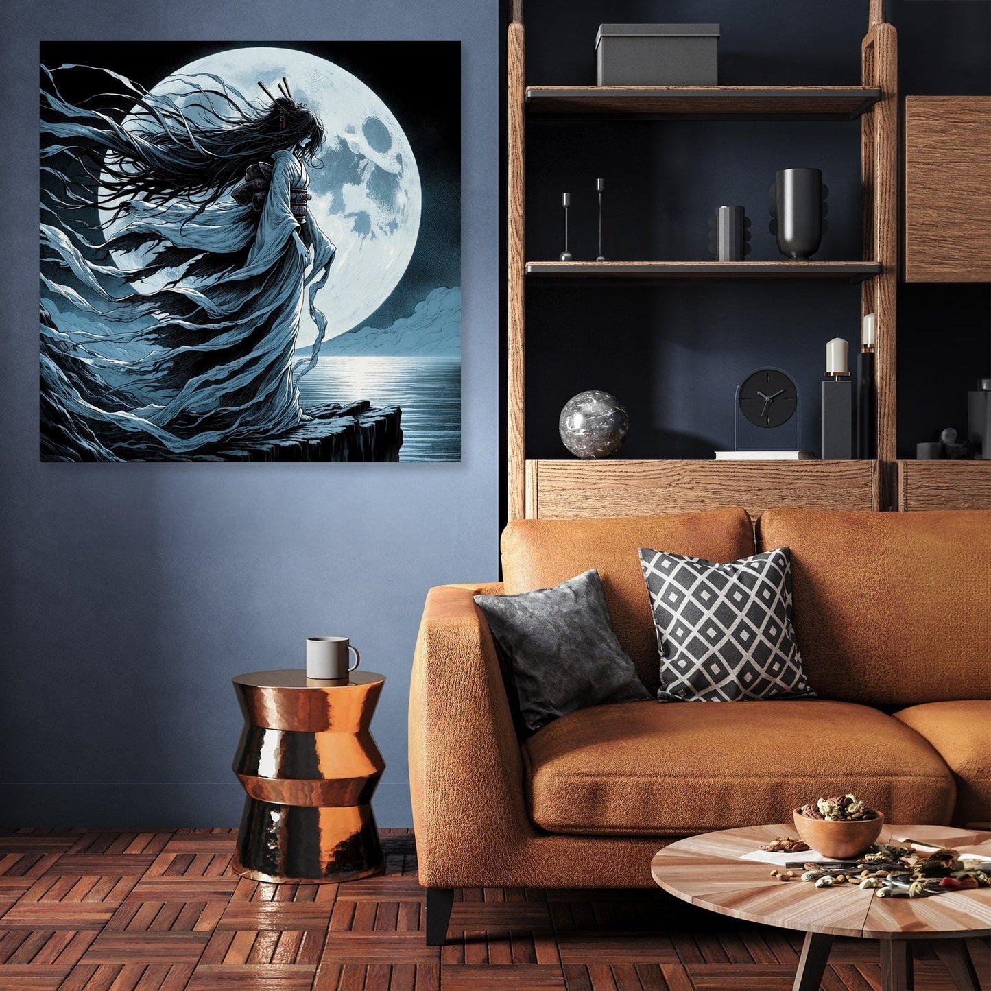 Cliffside Onryo Canvas