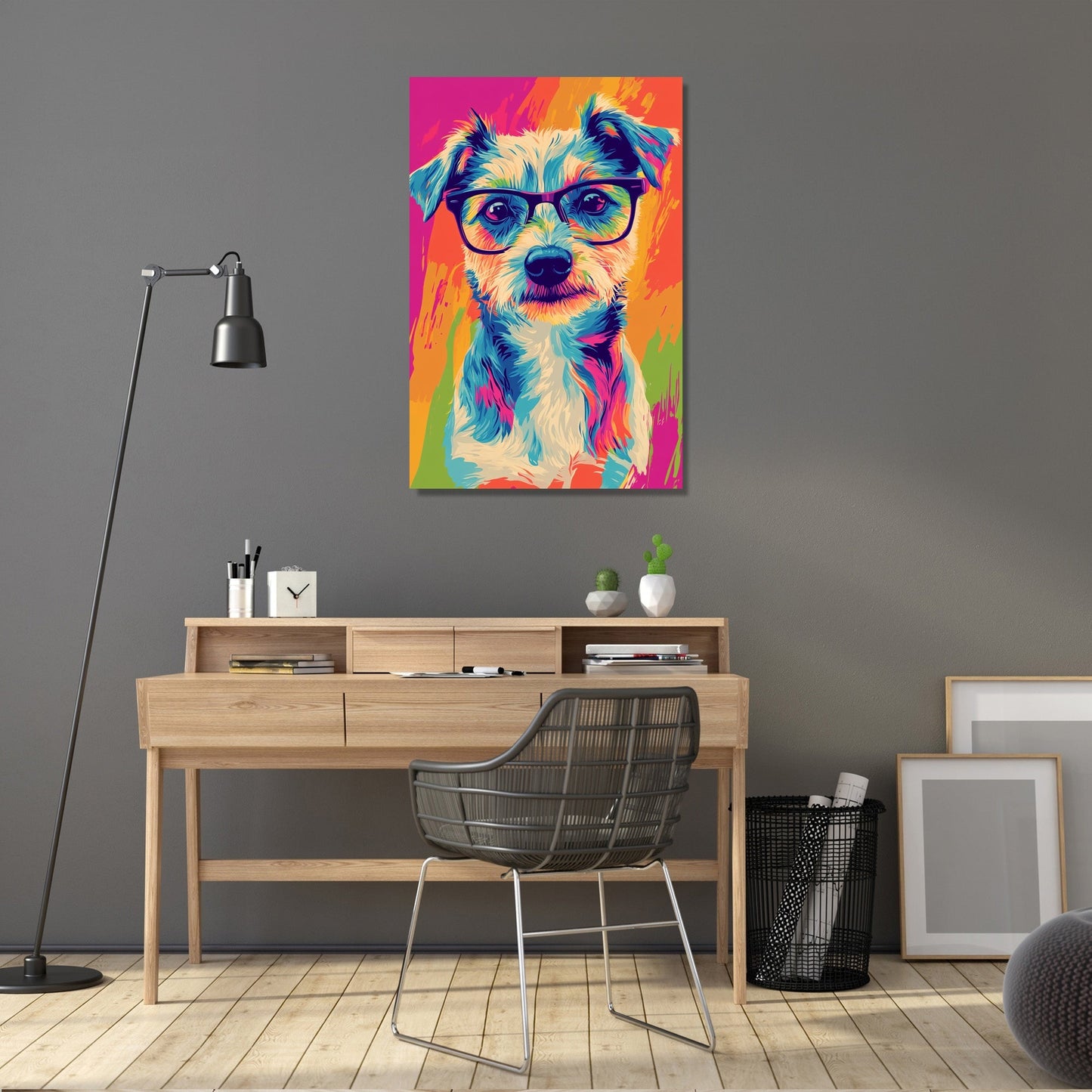Dapper Dog Canvas