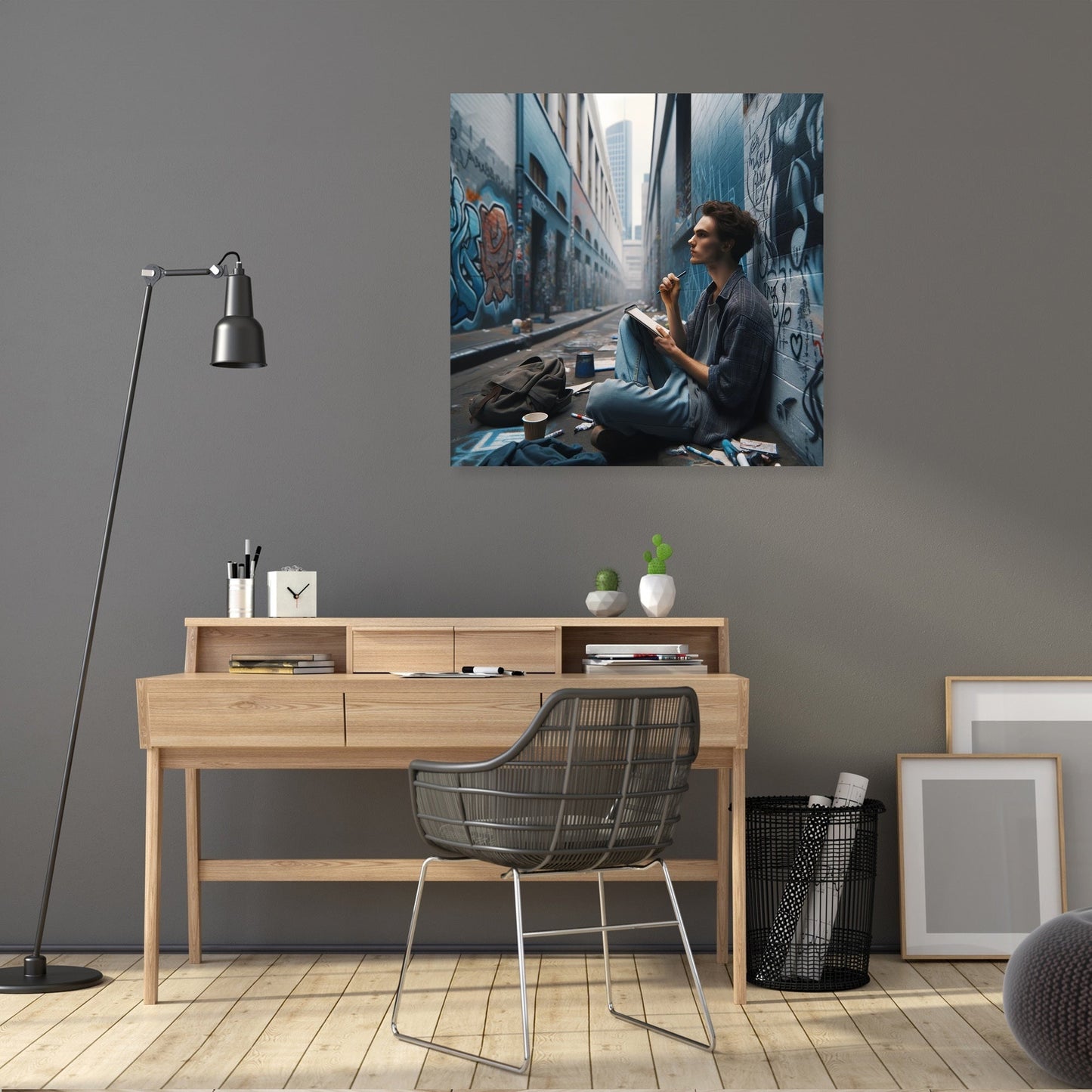 Urban Poetry Canvas