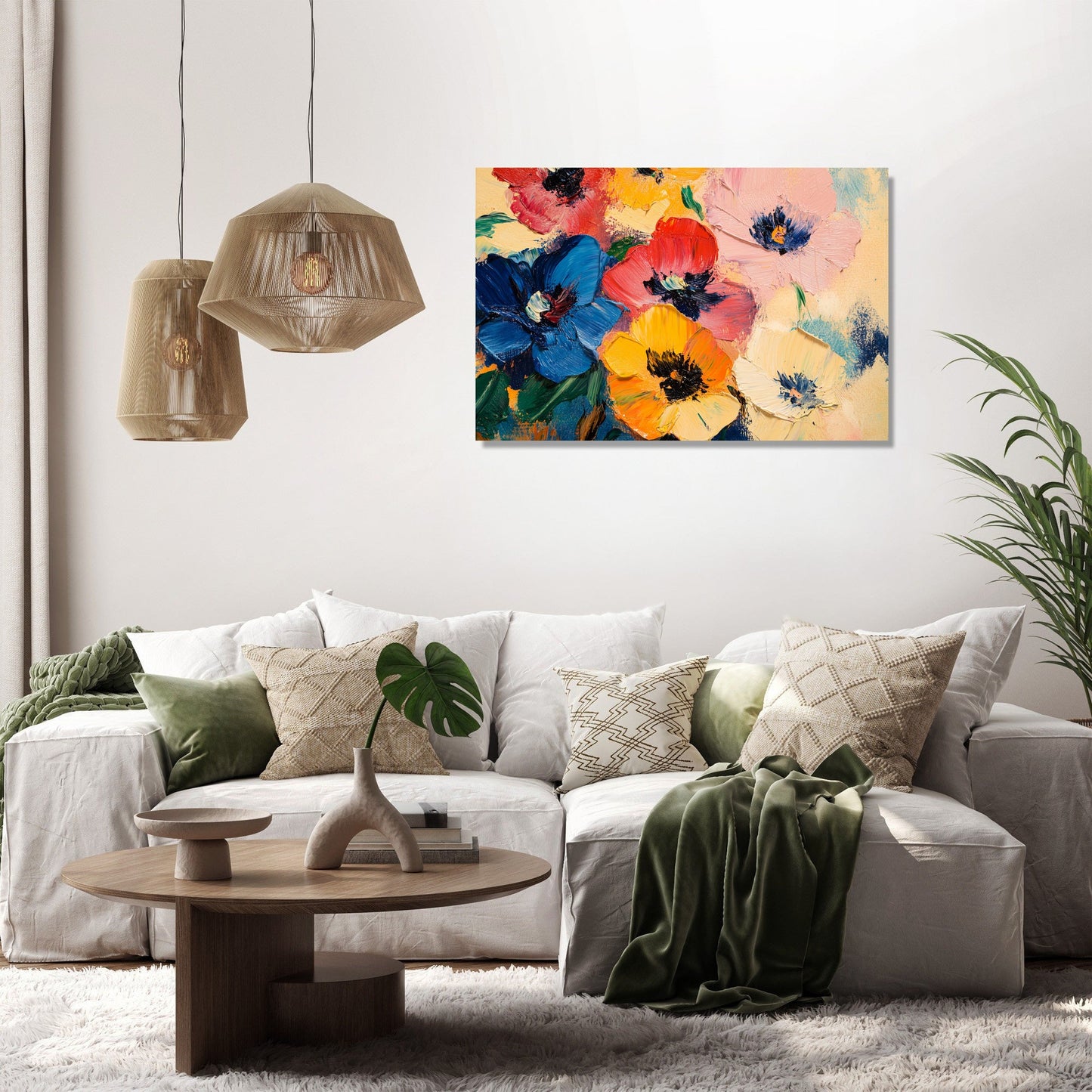 Floral Symphony Canvas
