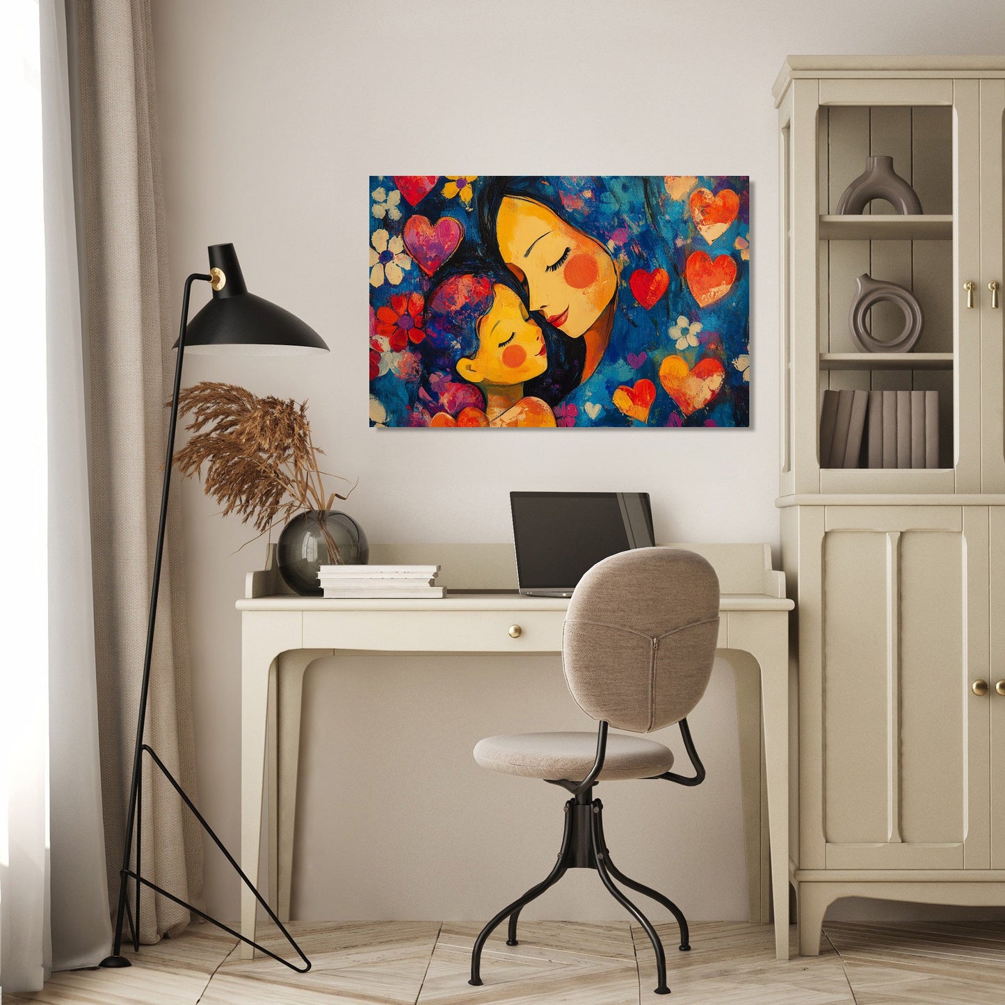 Maternal Embrace Canvas