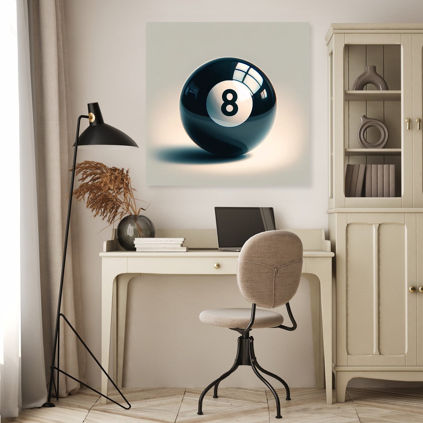 Mystique 8-Ball Canvas