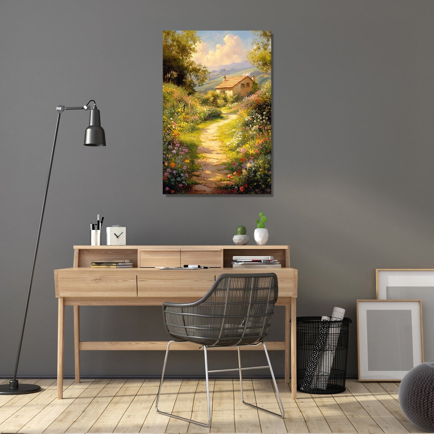 Afternoon Garden Canvas