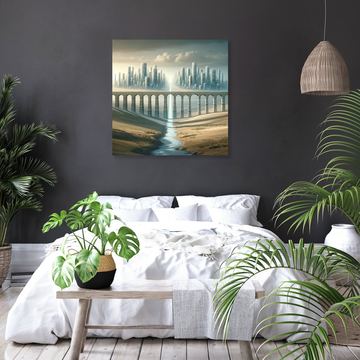 Aqueduct of Futures Past Canvas