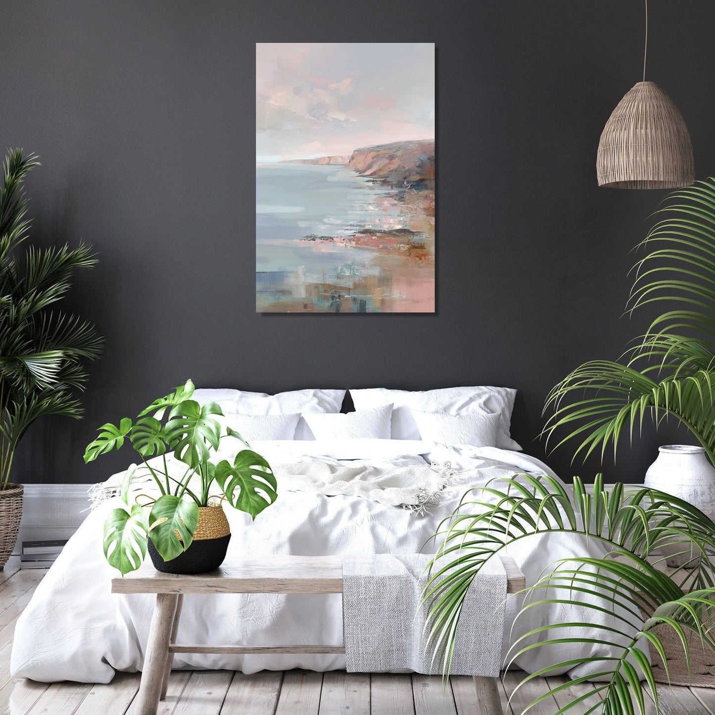 Rose Cliffs Canvas