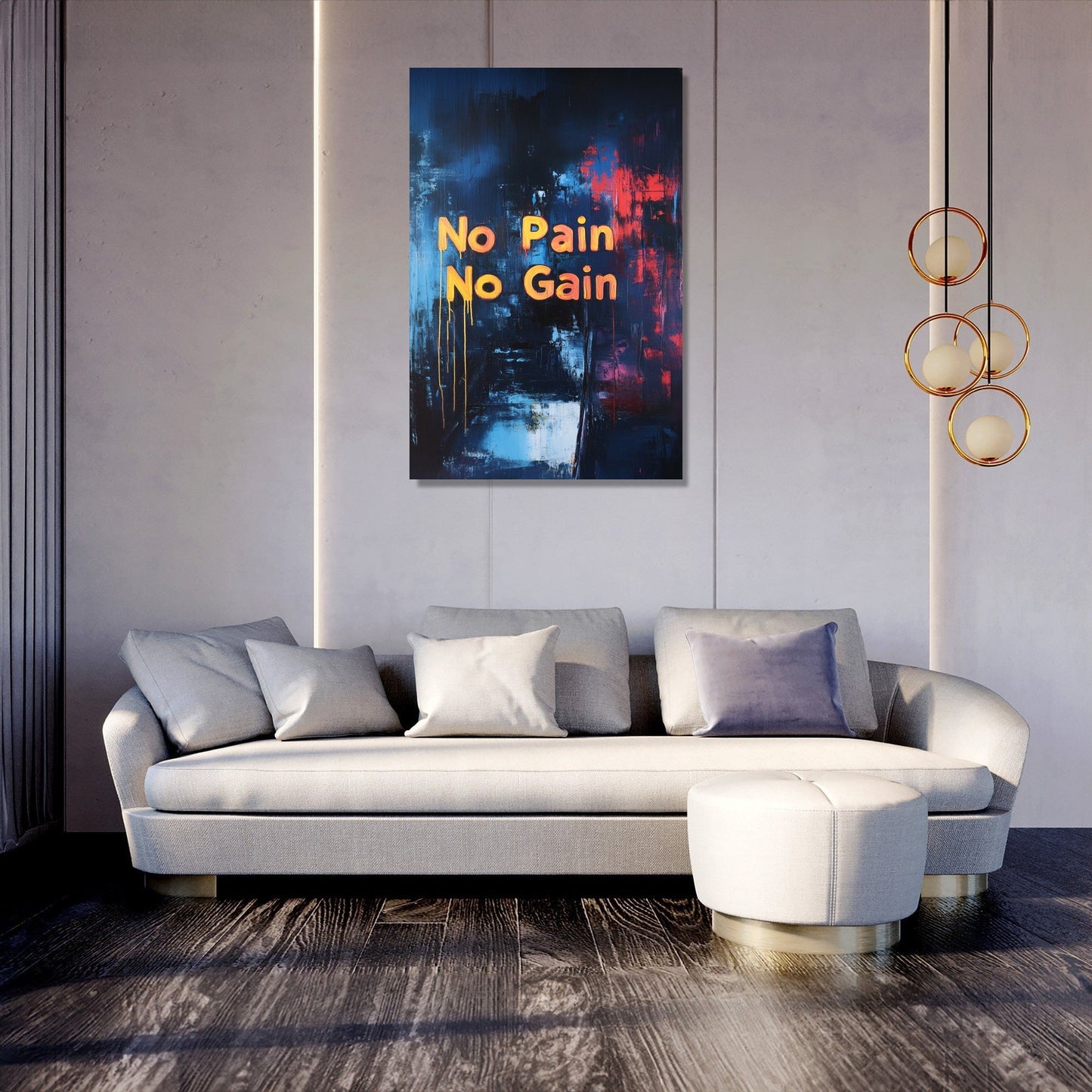 No Pain No Gain Canvas