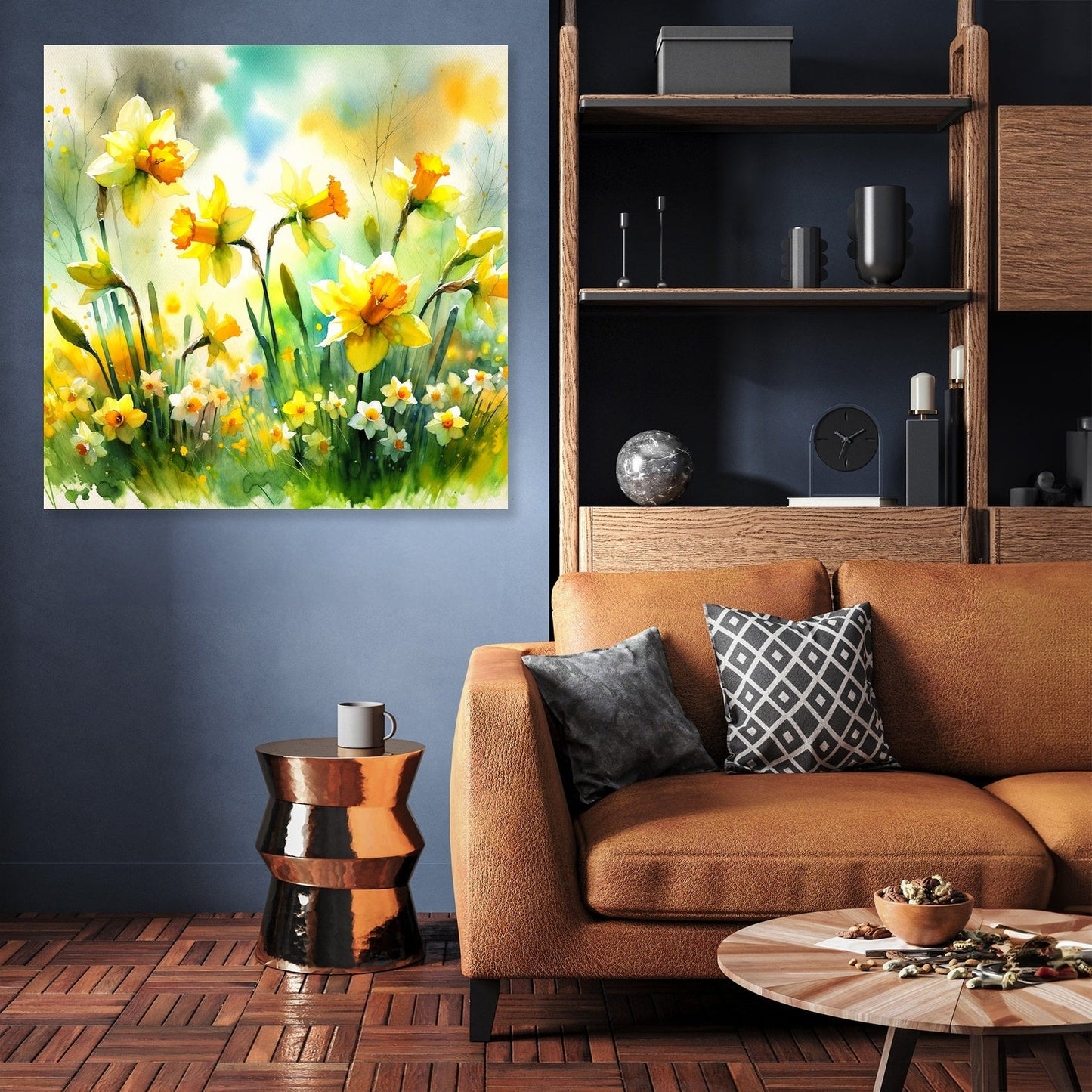 Spring's Joyful Dance Canvas
