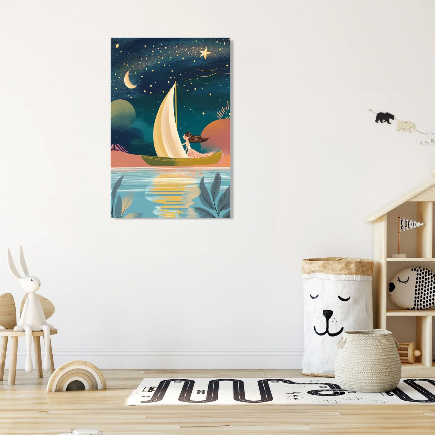 Milky River Dream Canvas