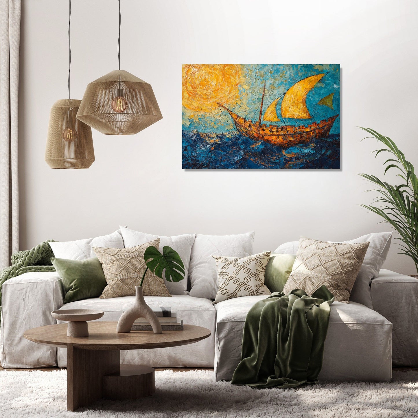 Golden Voyage Canvas