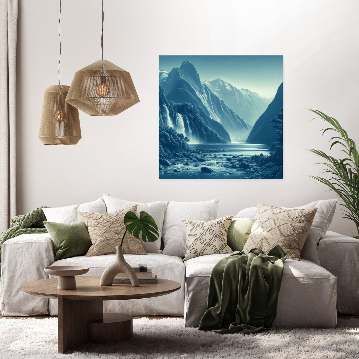 Milford Sound Serenity Canvas