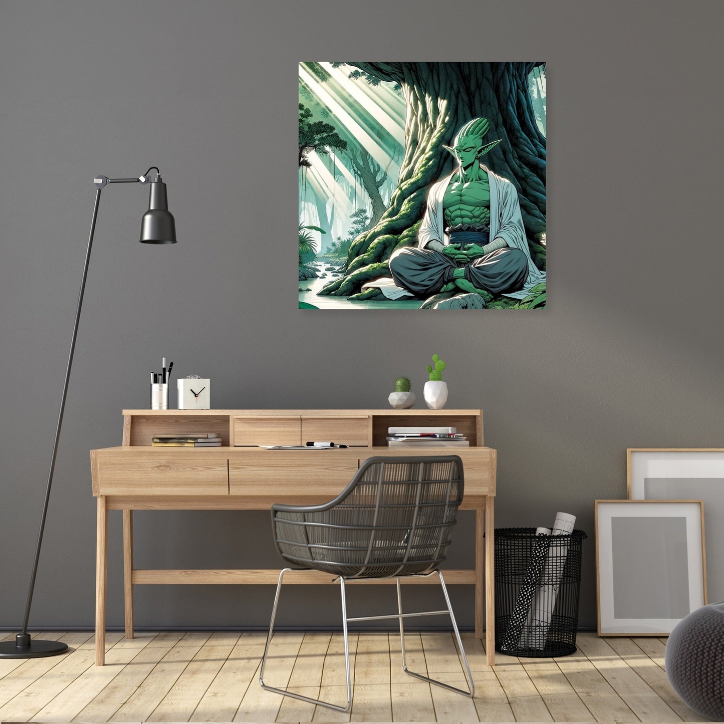 Verdant Wisdom Canvas