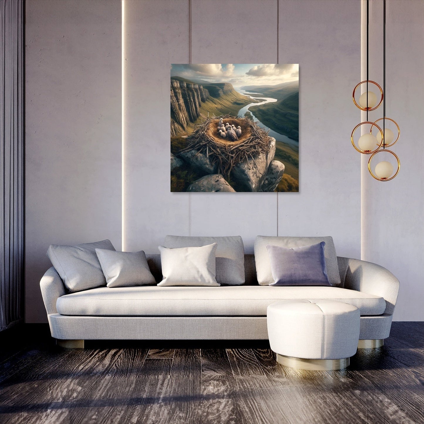 Eagle's Nest Majesty Canvas
