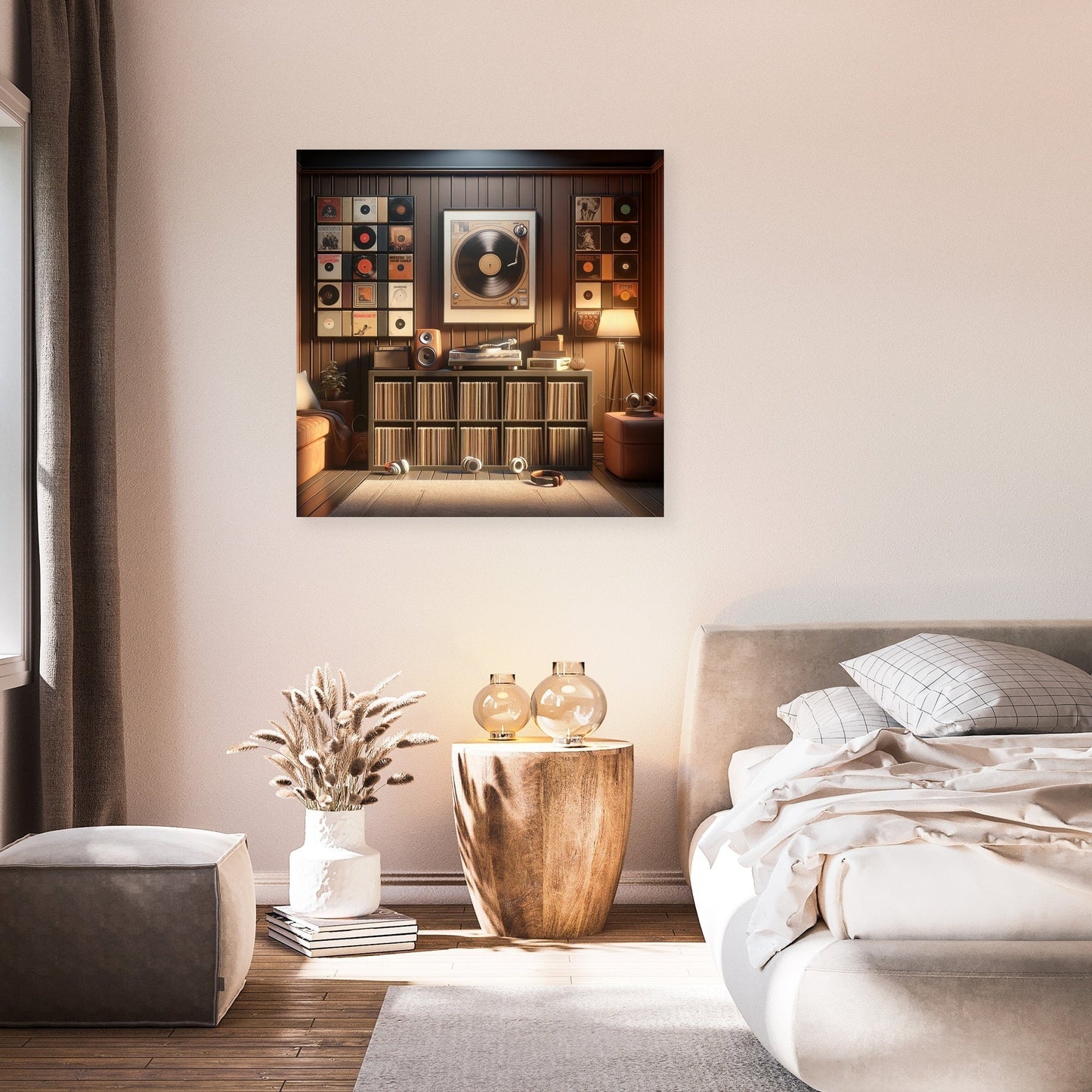 Vinyl Nostalgia Canvas