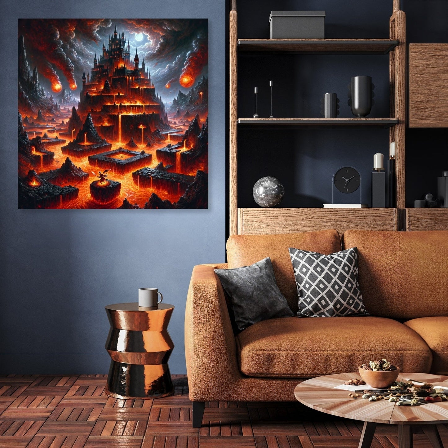 Lava Castle Conundrum Canvas