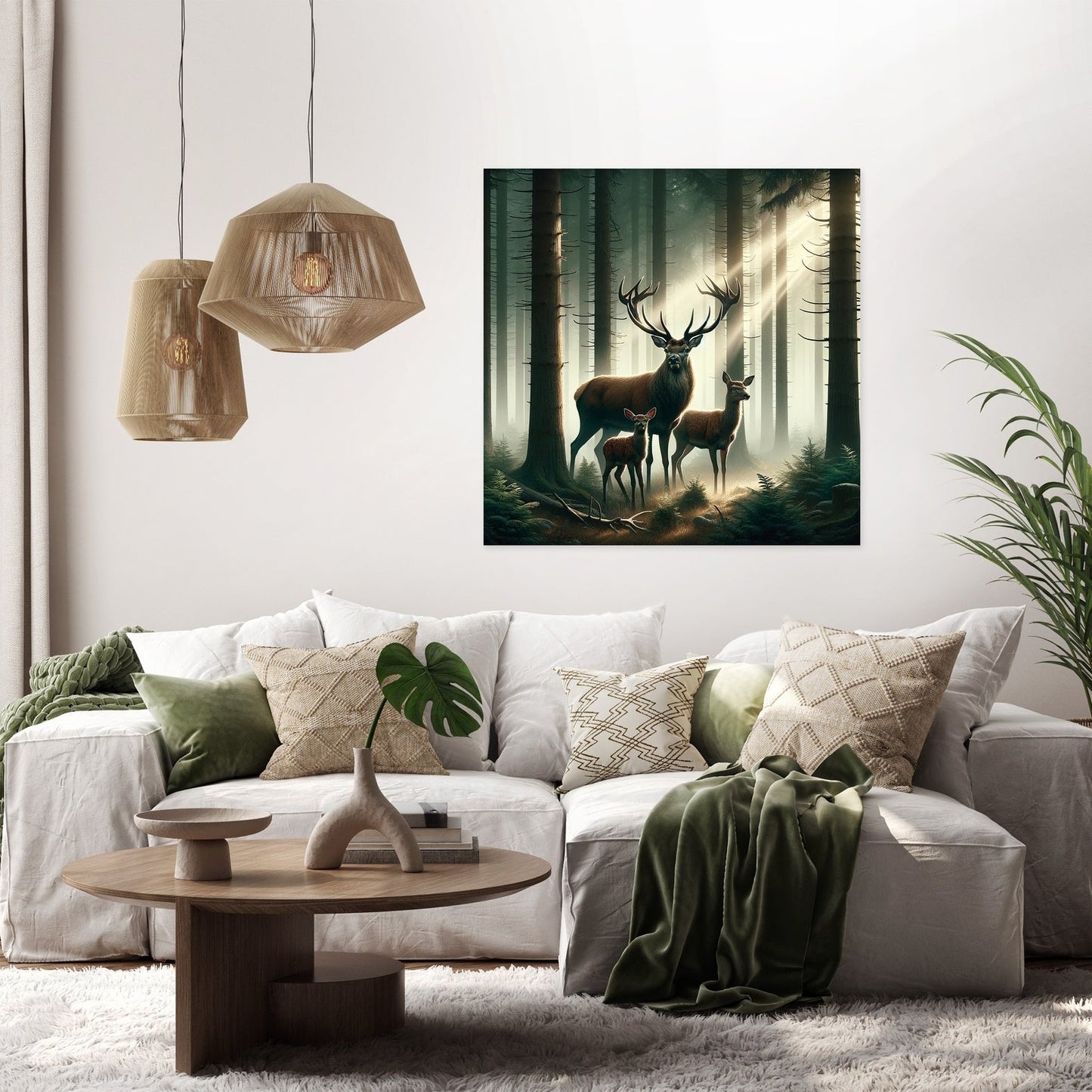 Forest Kinship Canvas