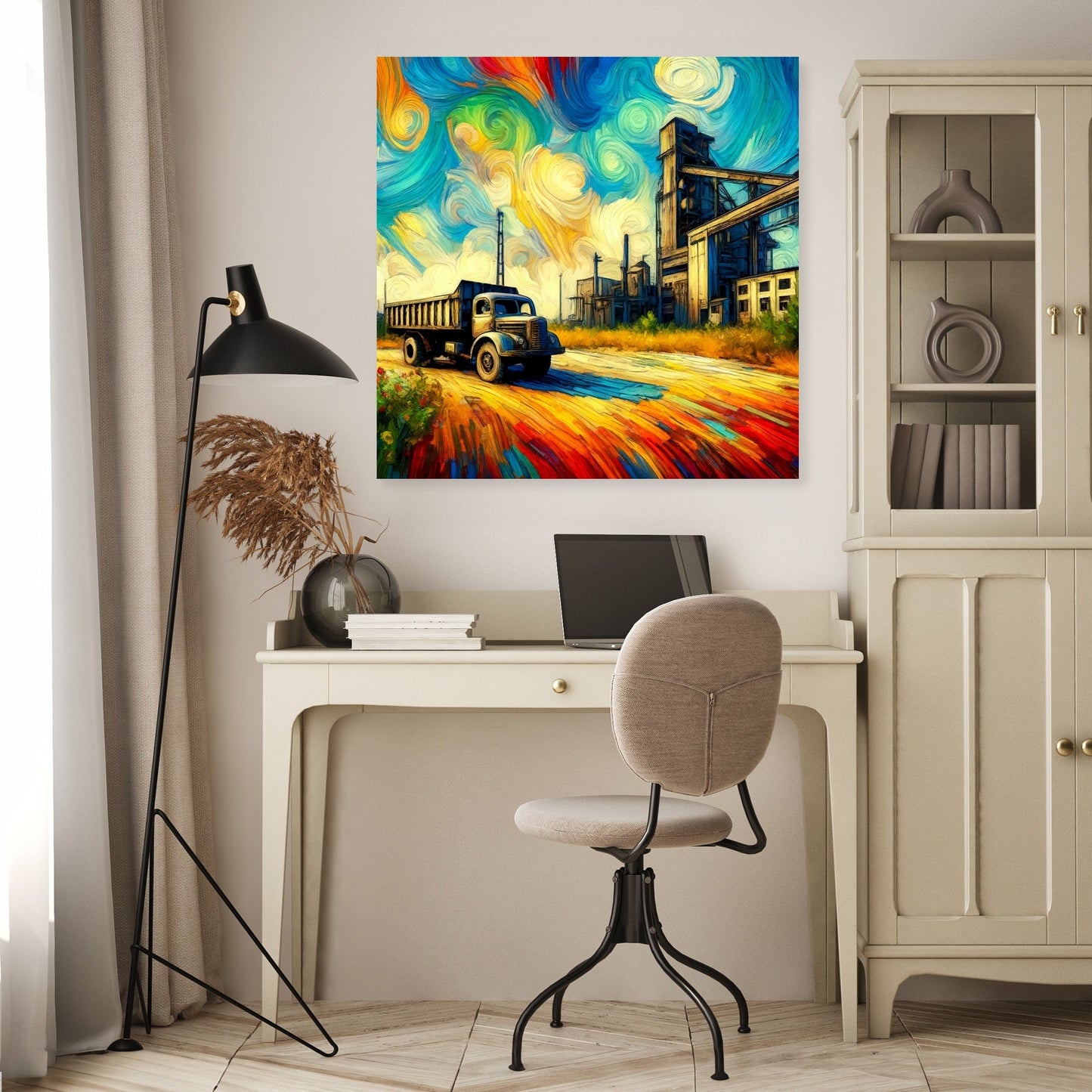 Echoes of Industry Canvas