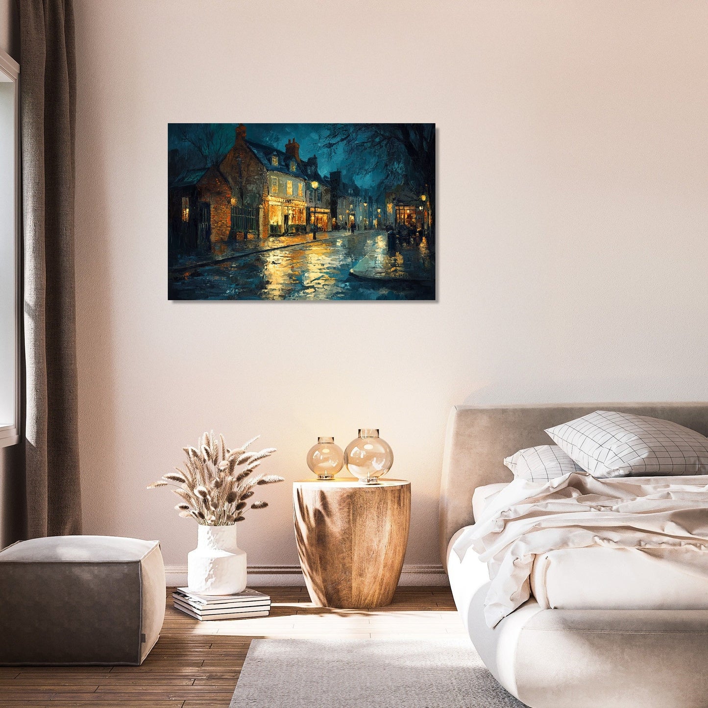 Midnight Elm Hill Canvas