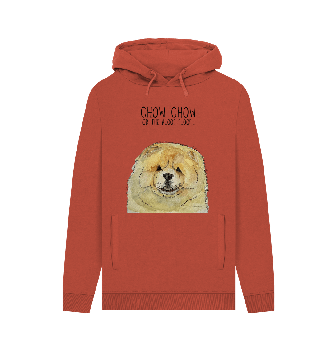 Fawn Chow Chow "Aloof Floof" Men's Hoodie – Wear Your Floof with Pride!