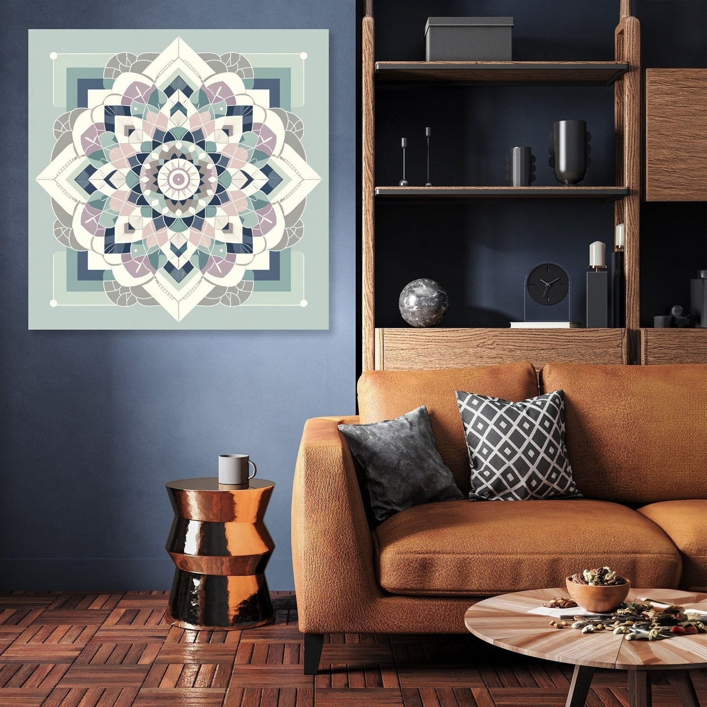 Harmonic Layers Canvas