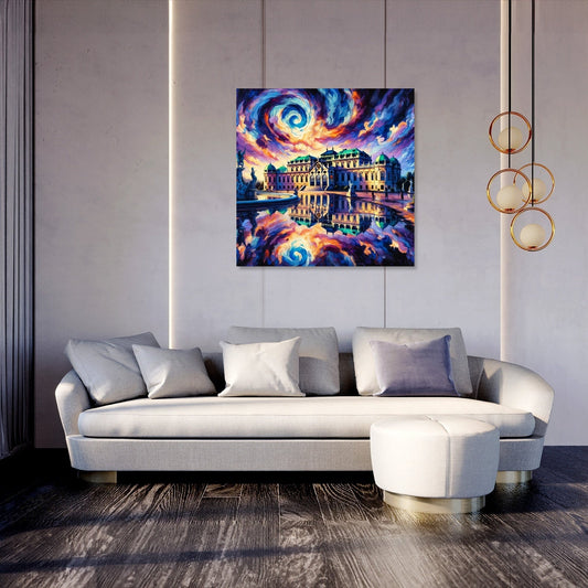 Expressionist Belvedere Canvas
