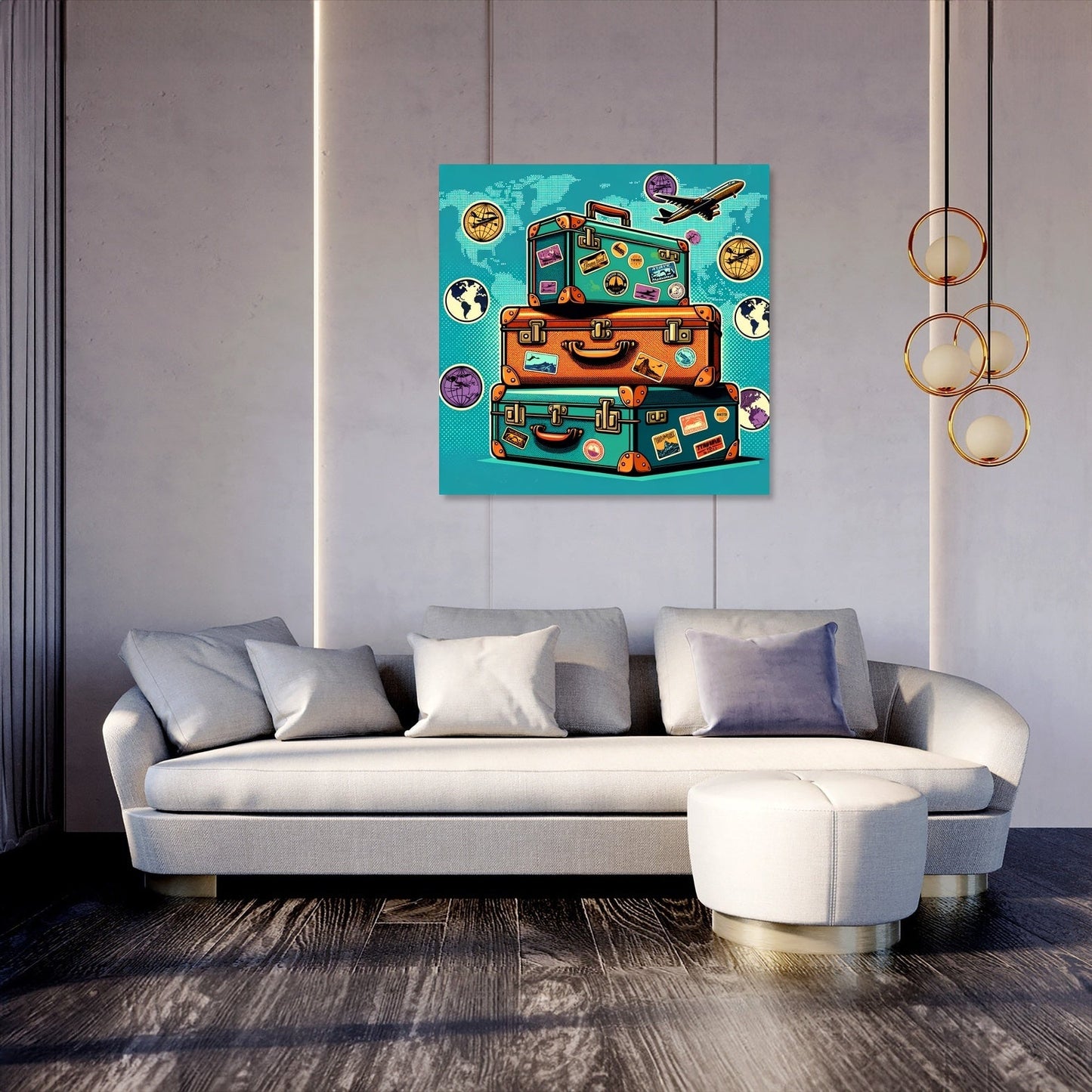 Travel Tales Canvas
