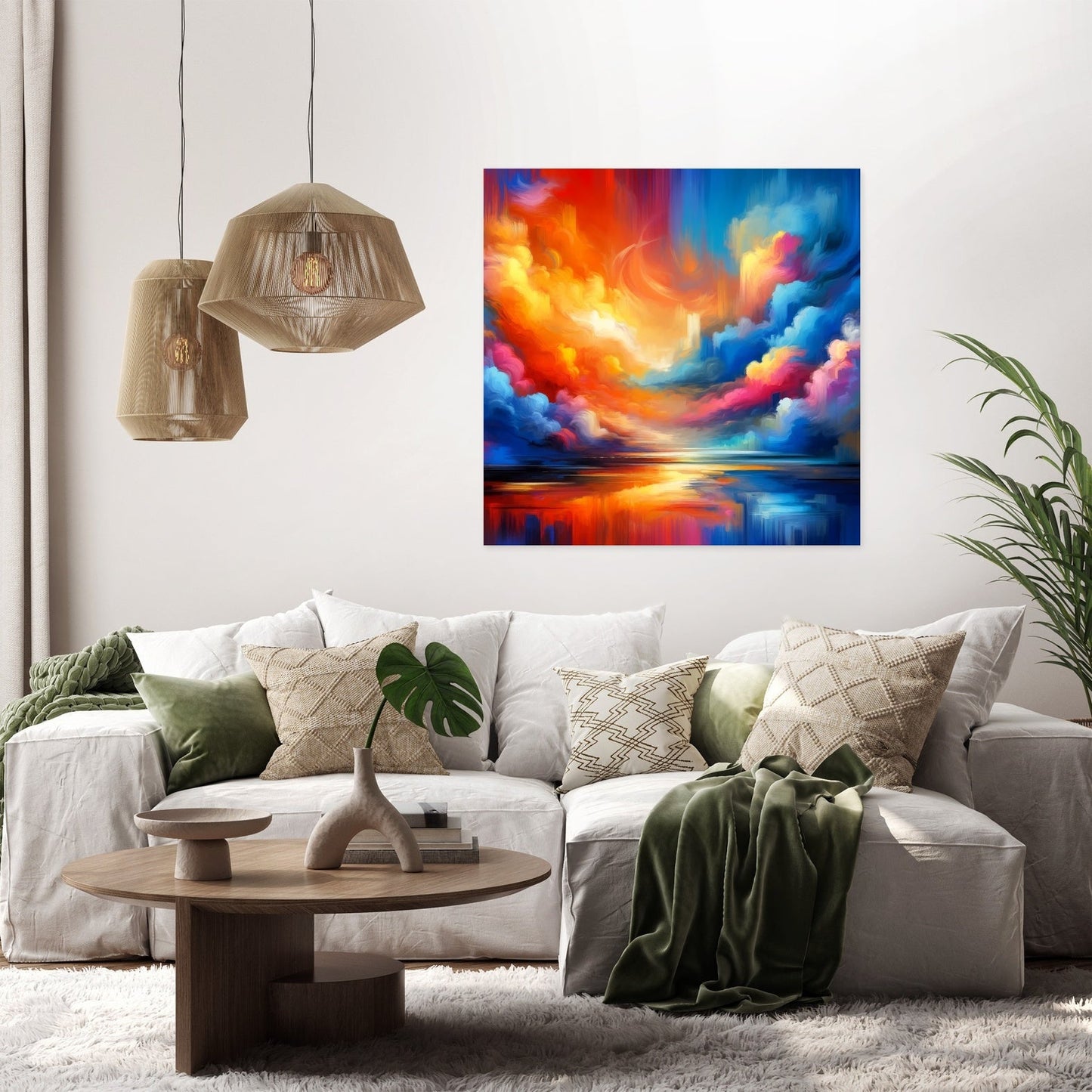 Calm Collision Canvas