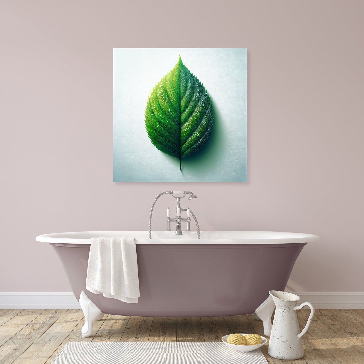 Dewdrop Serenity Canvas