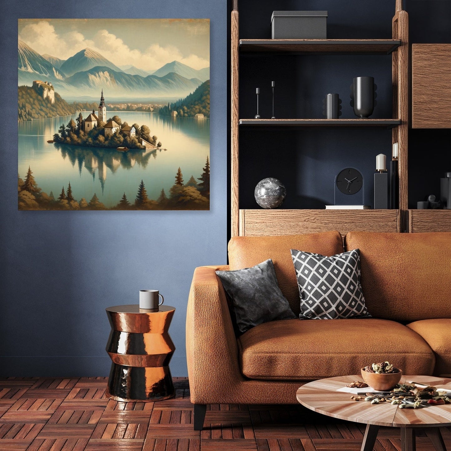 Lake Bled Nostalgia Canvas