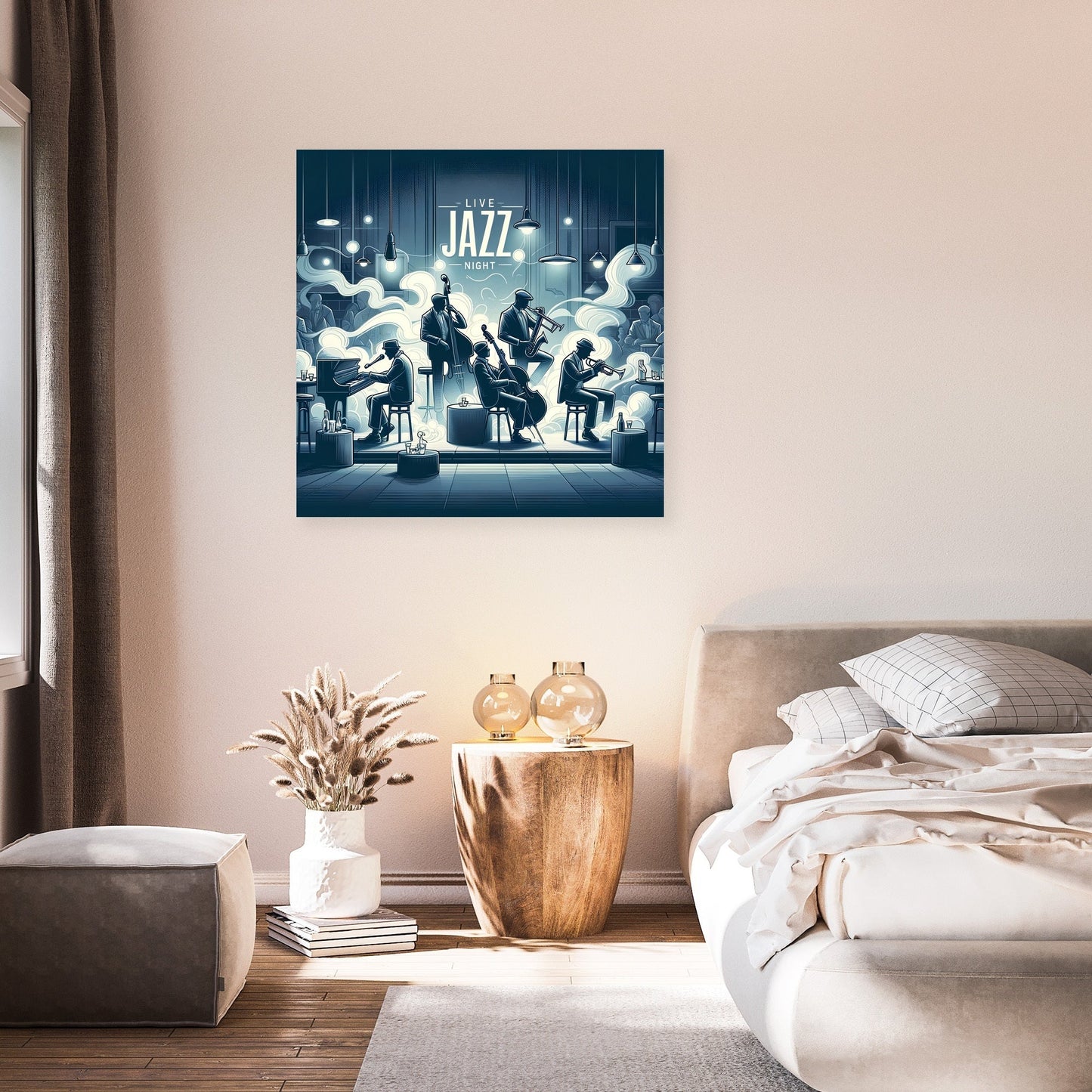 Rhythmic Blues Canvas