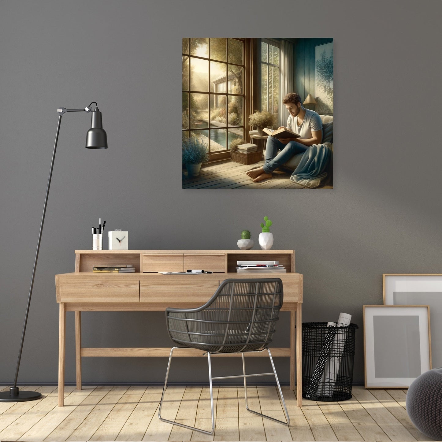 Reader's Haven Canvas