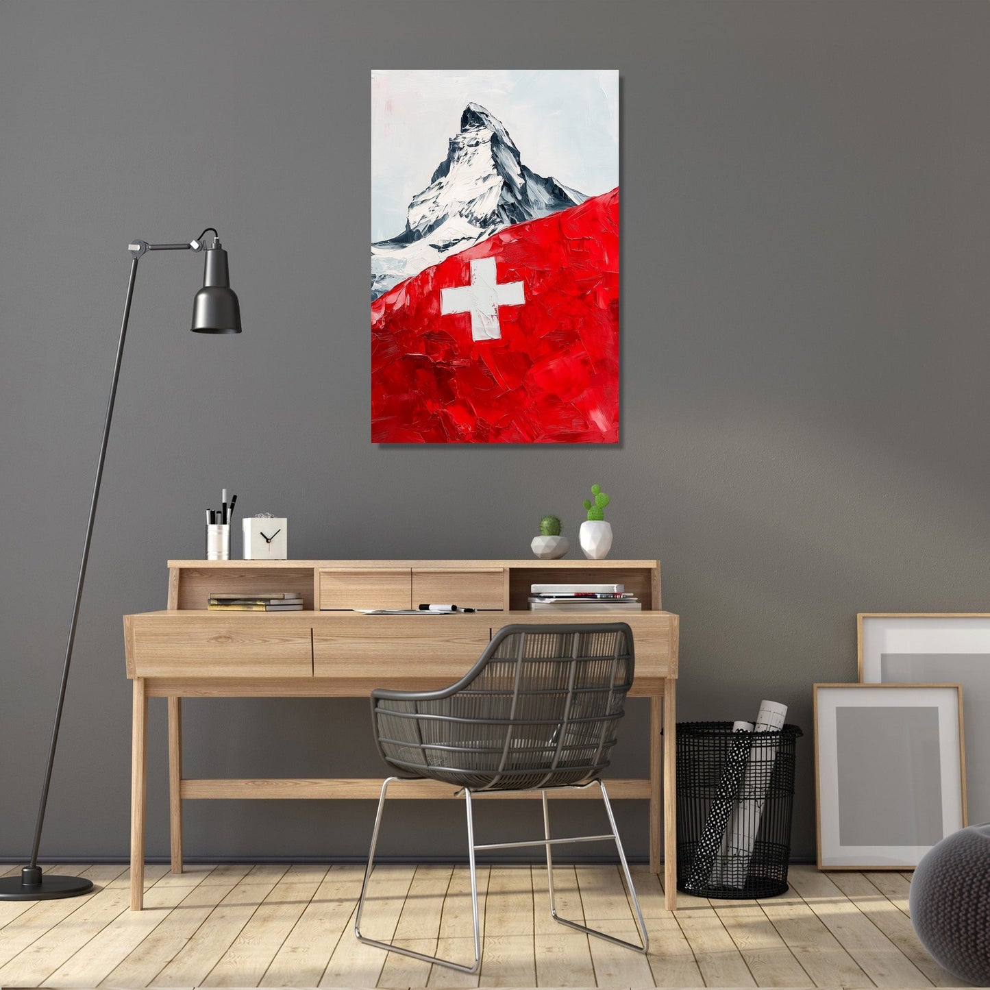 Majestic Alps Canvas