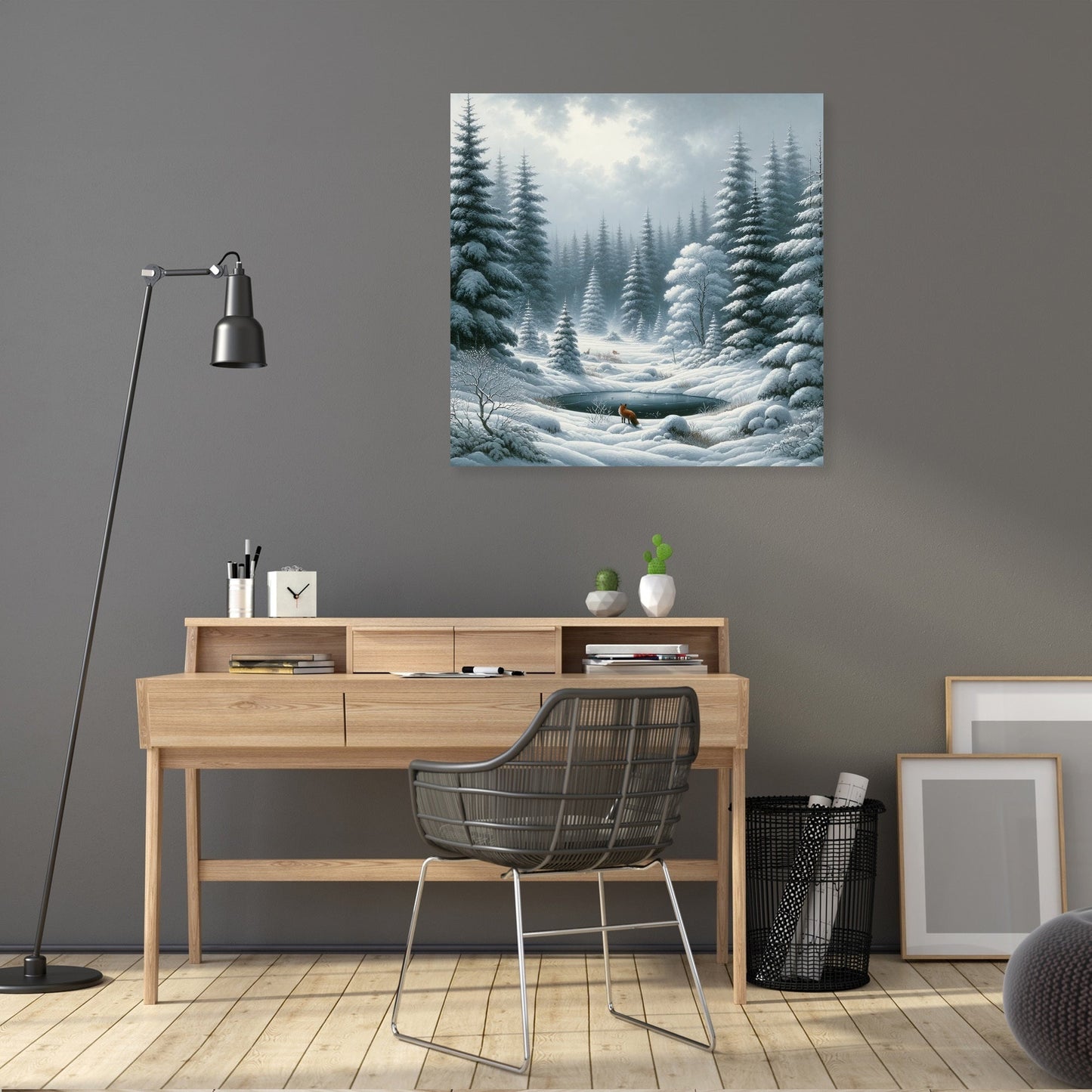Winter's Whisper Canvas