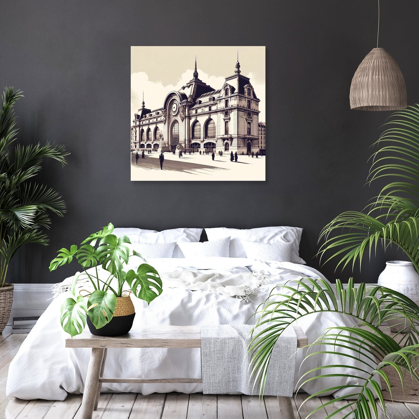 Timelessness of Paris Musée d'Orsay Canvas