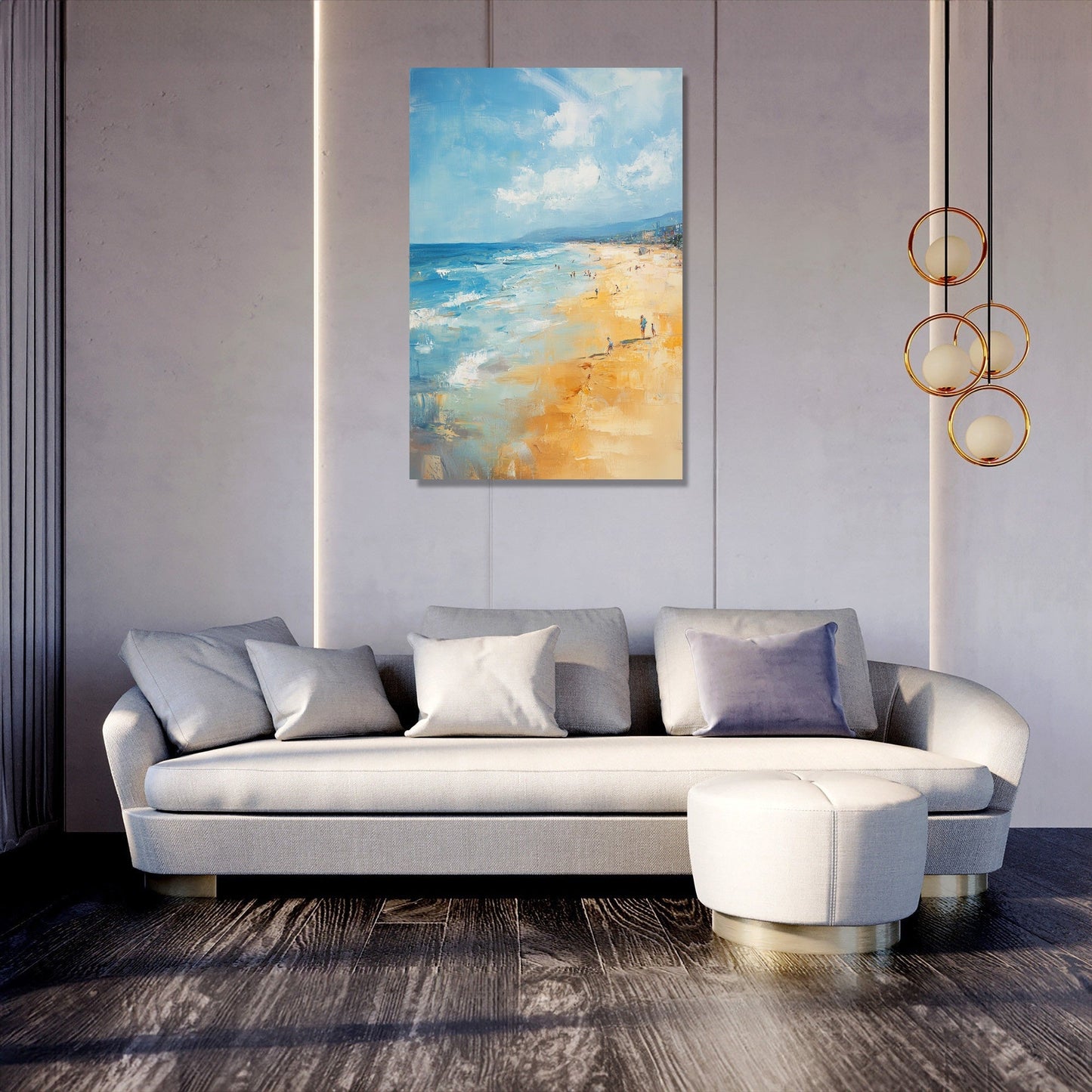 Blissful Beach Days Canvas