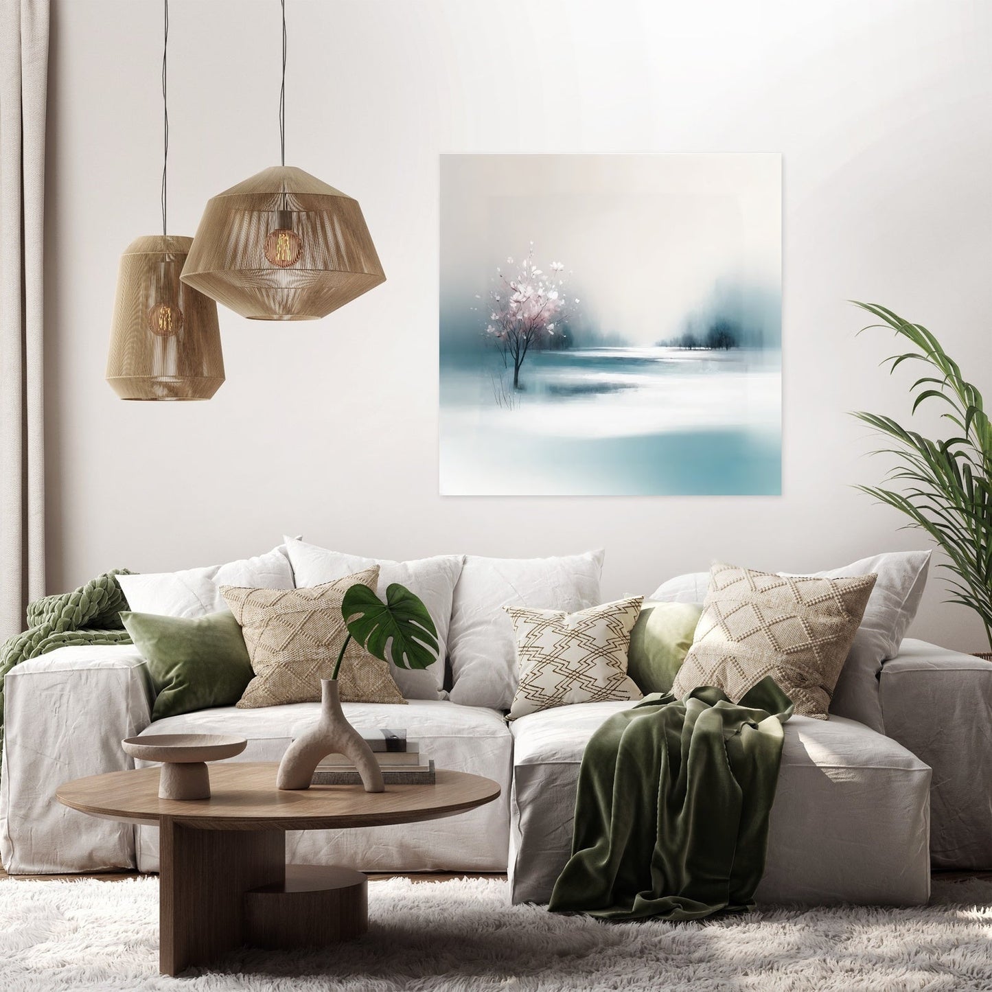 Winter's Silence Canvas