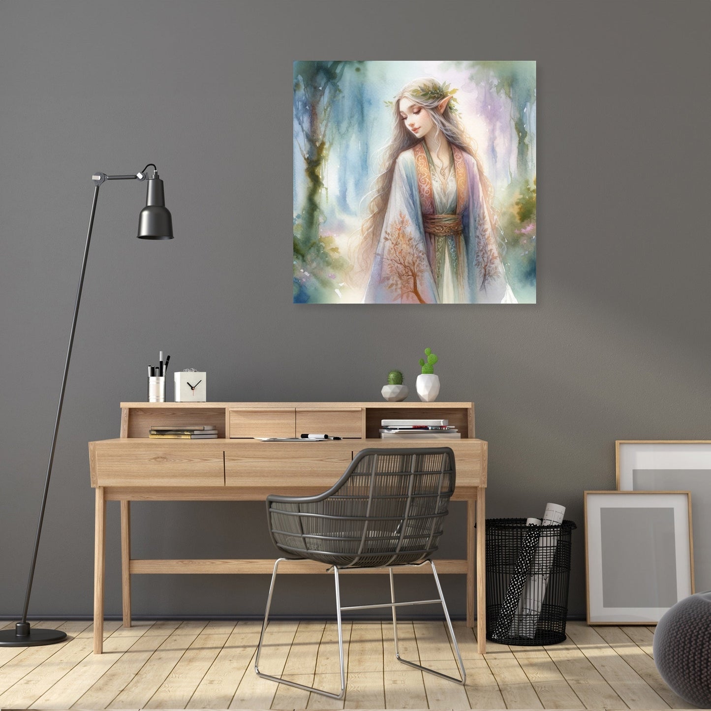 Mystic Forest Elf Canvas