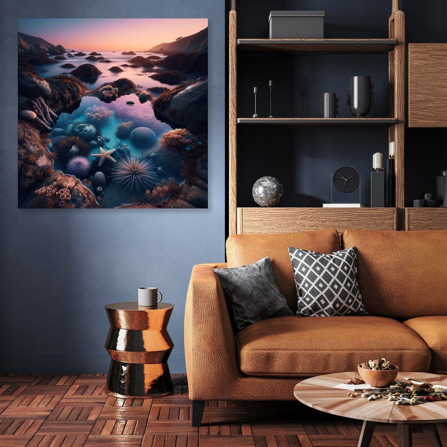 Twilight Shoreline Canvas