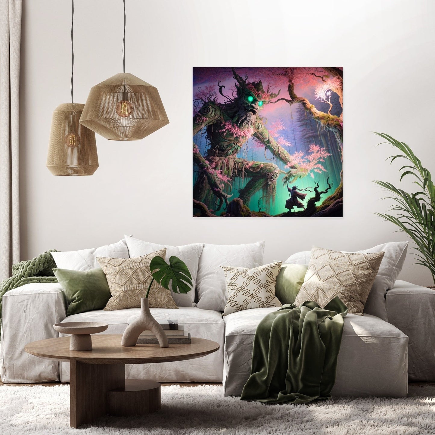 Guardian of the Twilight Forest Canvas