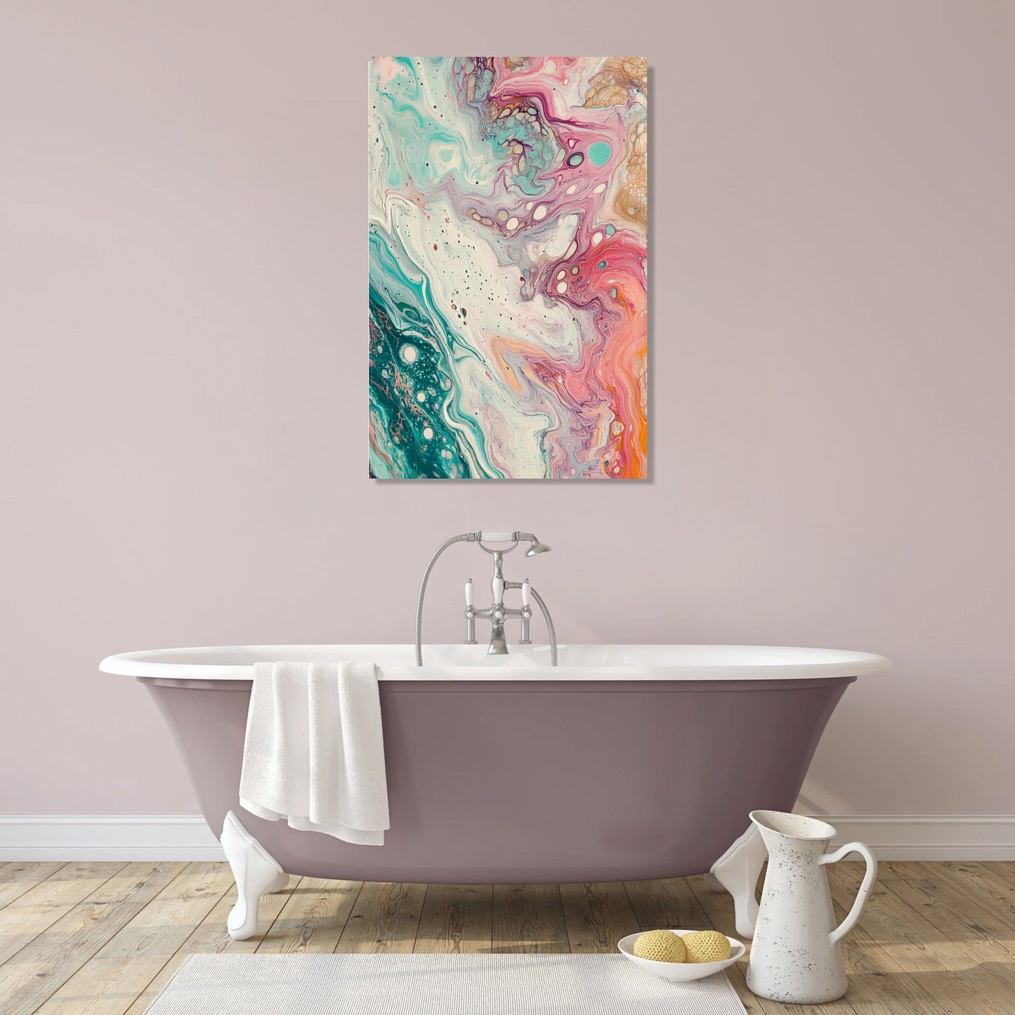 Turquoise Reverie Canvas
