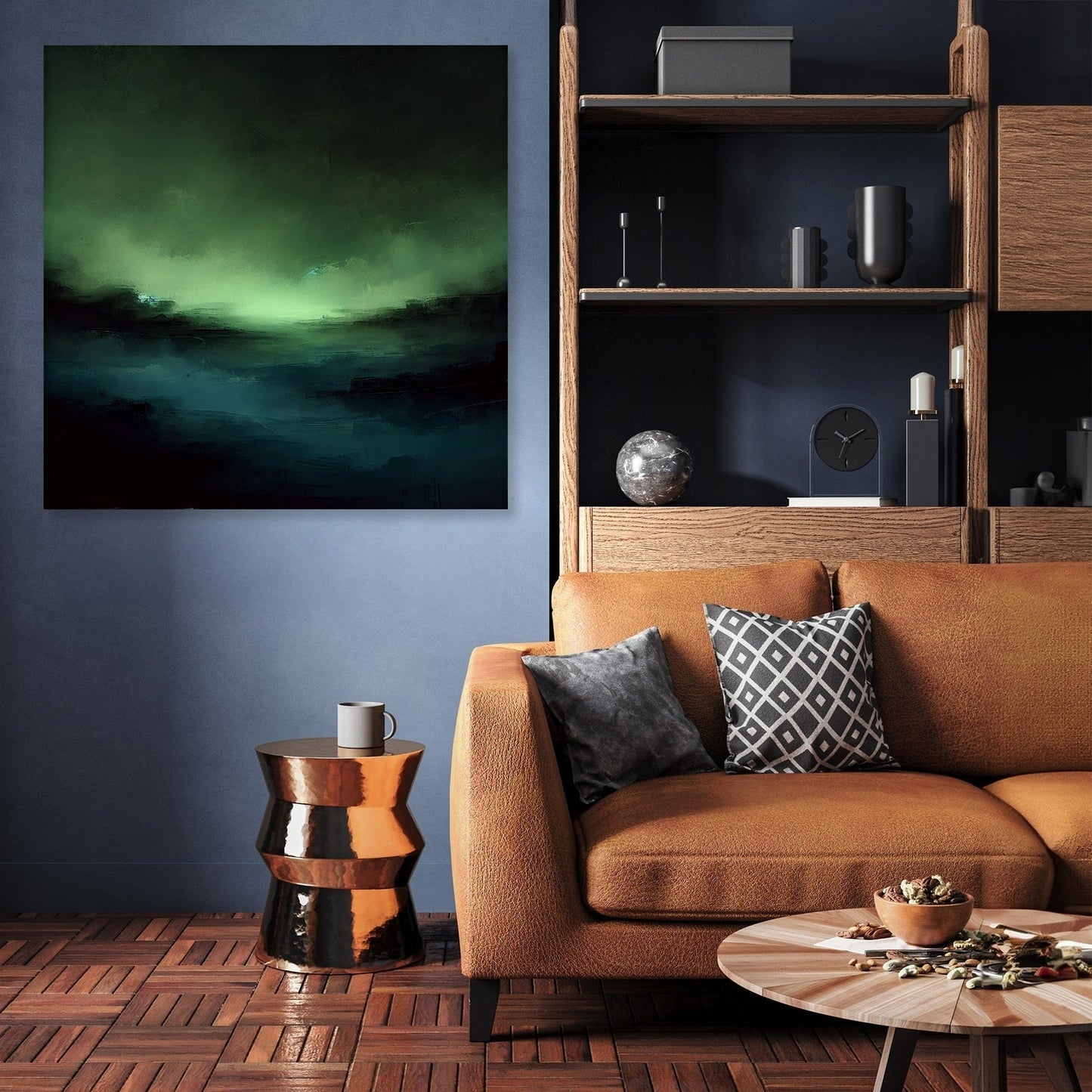 Ominous Horizon Depths Canvas