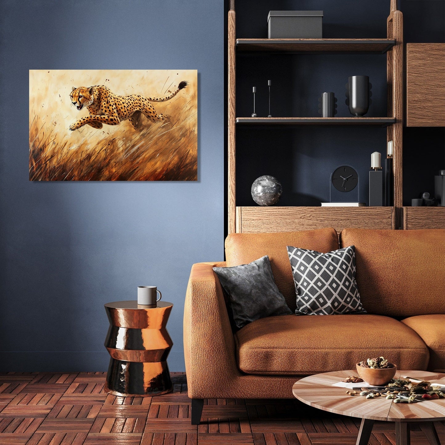 Cheetah's Pursuit Canvas